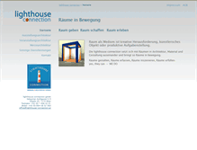 Tablet Screenshot of lighthouse-connection.at